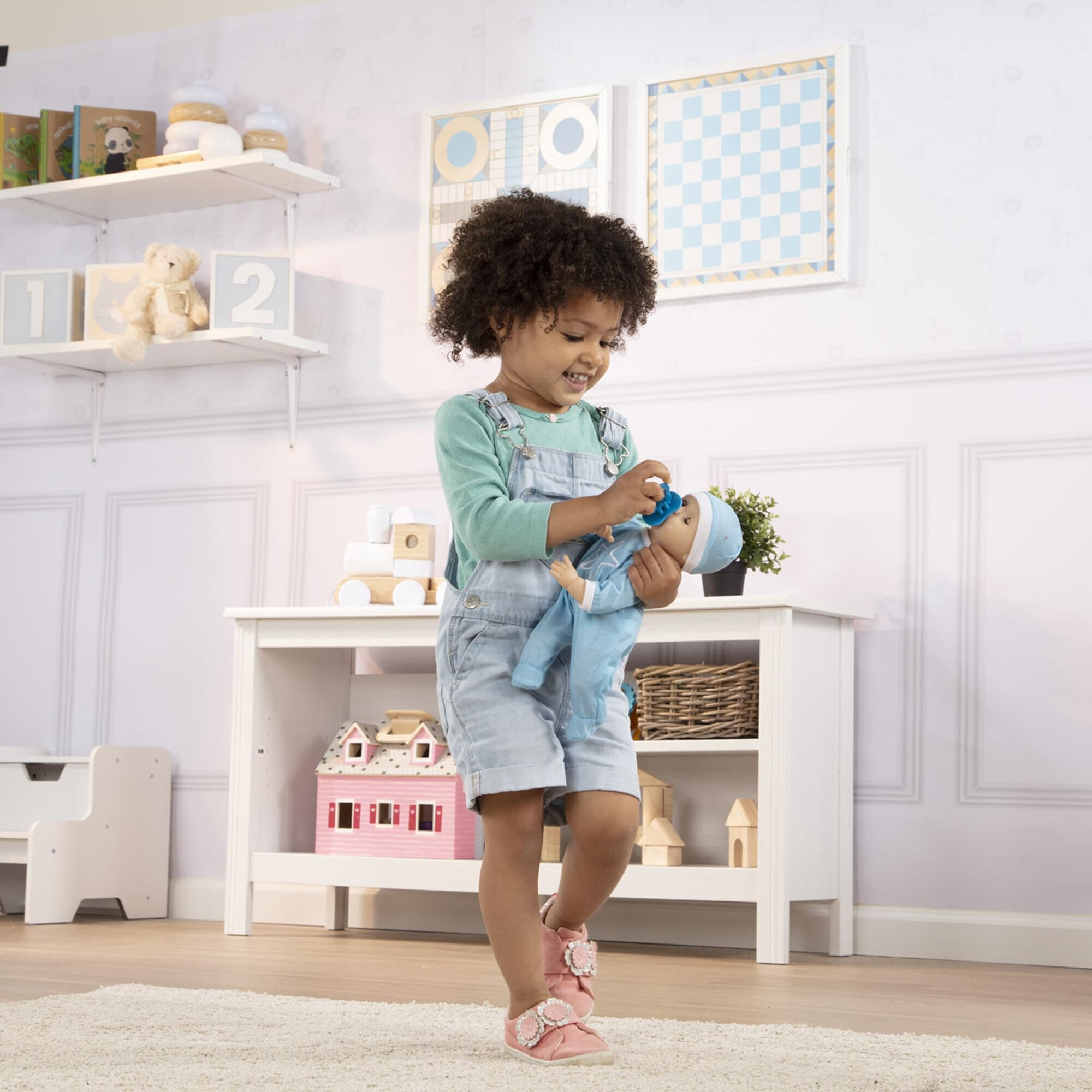 Melissa and doug baby hot sale doll furniture