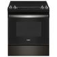 Whirlpool 4.8 Cu. Ft. Electric Range with Frozen Bake in Fingerprint Resistant Black Stainless Steel, , large