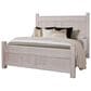 Viceray Collections Joinery King Poster Bed in White Washed Oak, , large