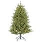 The Gerson Company 5" Hallmark Natural Cut Kentucky Fir Christmas Tree with Dual Color LED Lights in Green, , large
