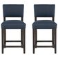 Linon Home Decor Koda Counter Stool in Rich Brown (Set of 2), , large
