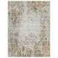 Surya Alpine 7"10" x 10"2" Ivory, Tan, Gray, Light Gray, Off-White and Charcoal Area Rug, , large