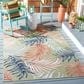 Safavieh Cabana CBN458F 4" x 6" Grey and Rust Indoor/Outdoor Area Performance Rug, , large