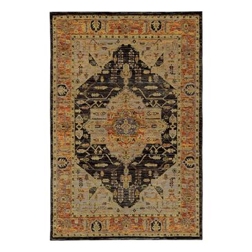 Oriental Weavers Andorra 7138B 5"3" x 7"3" Gold Area Rug, , large