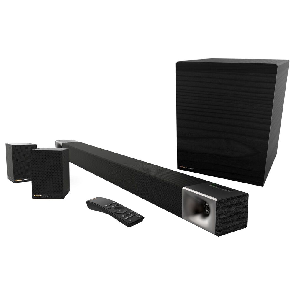 Klipsch Cinema 600 5.1 Sound Bar and Surround Sound System in Black, , large