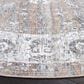 Safavieh Webster WBS326G 5" Round Grey and Beige Area Rug, , large