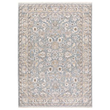 Oriental Weavers Maharaja Nepal 70E 7"10" x 10"10" Blue and Ivory Area Rug, , large