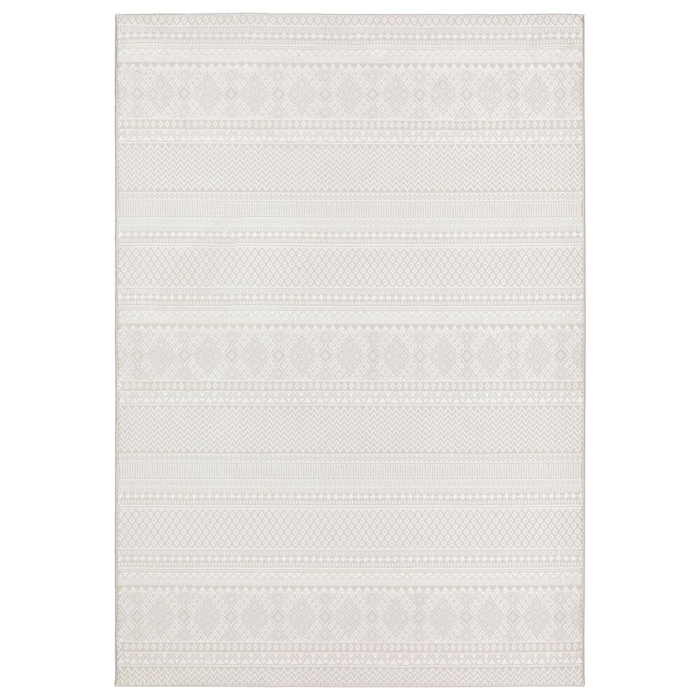 Dalyn Rug Company Rhodes 7"10" x 10" Ivory Area Rug, , large