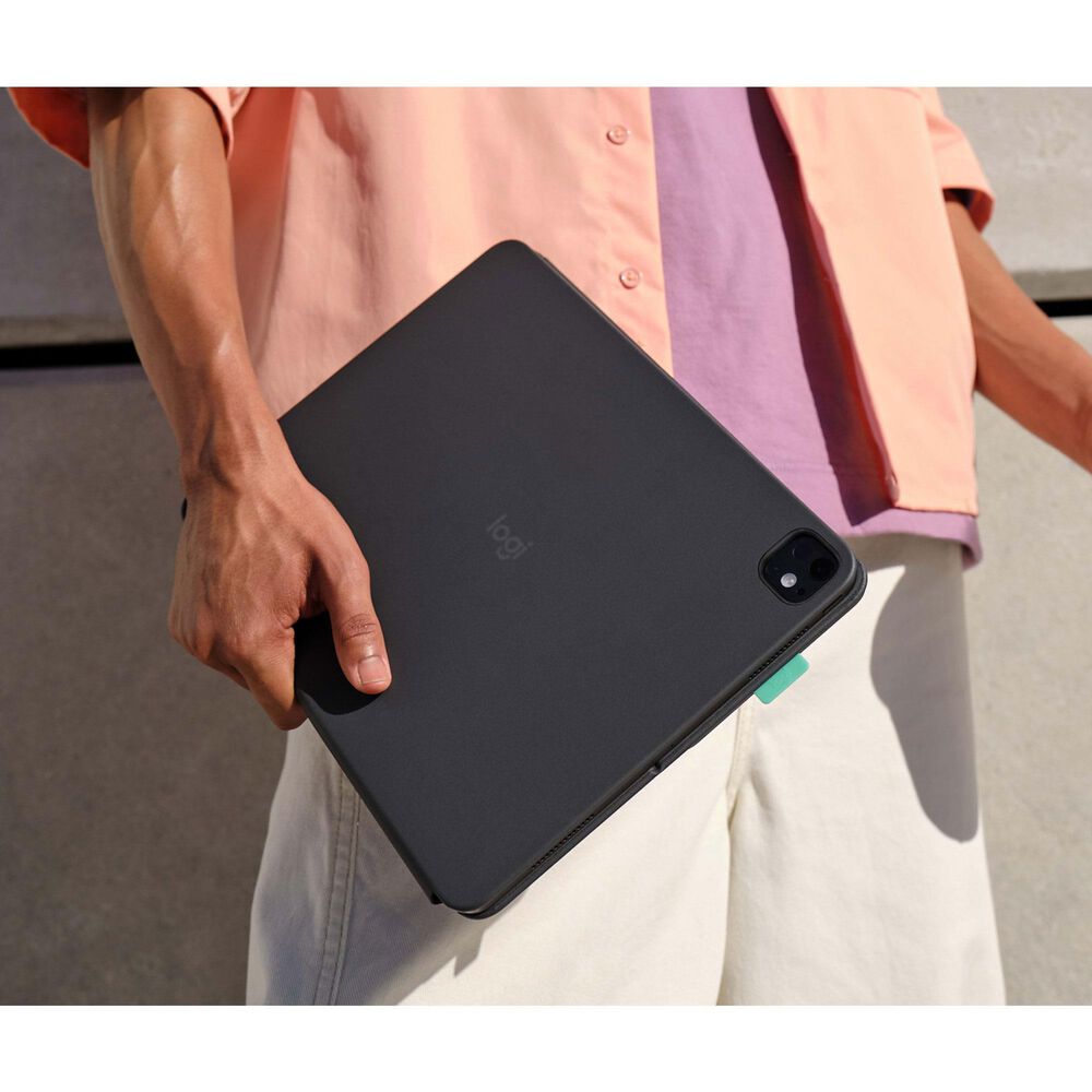 Logitech Flip Folio Keyboard Case for 13&quot; iPad Air or iPad Pro in Graphite, , large
