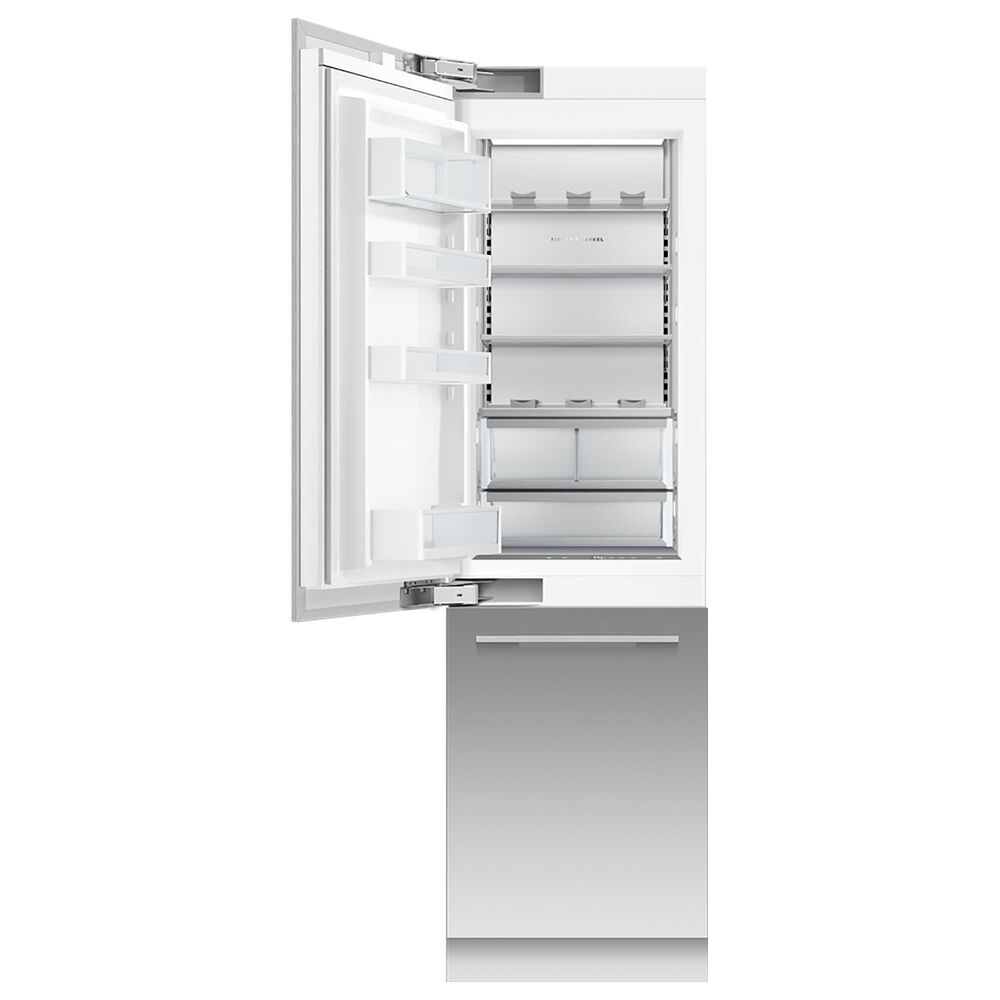 Fisher &amp; Paykel 24&quot; Integrated Bottom Mount Column Door Panel Left Hinge in Stainless Steel, , large