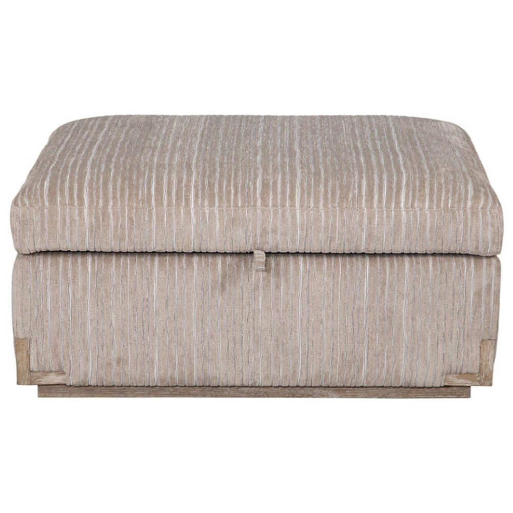 Tamara Day Splendid Home Furniture Nall Storage Ottoman in Evie Putty, , large