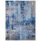 Nourison Prismatic PRS10 9"9" x 13"9" Blue and Grey Area Rug, , large