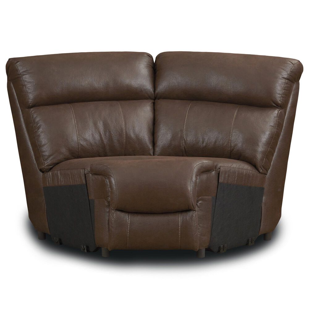 HomeStretch 6-Piece Power Reclining Sectional in Rubix Brown, , large