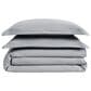 Pem America London Fog Garment Wash 3-Piece King Duvet Set in Grey, , large