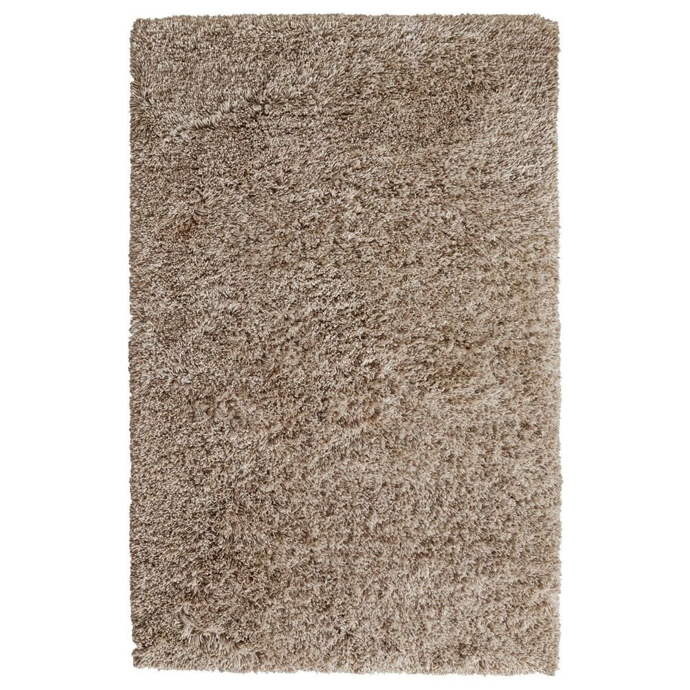 Feizy Stoneleigh 5" x 8" Taupe Area Rug, , large