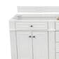 James Martin Vanities Bristol 72" Double Bathroom Vanity in Bright White with 3 cm White Zeus Quartz Top and Rectangular Sinks, , large