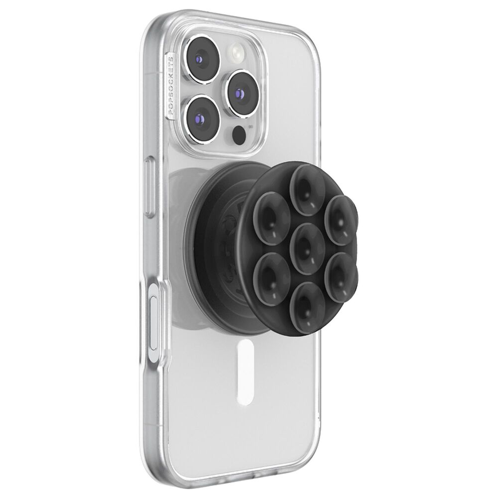 PopSockets MagSafe Circle Suck-Up Grip and Mount in Translucent Black, , large