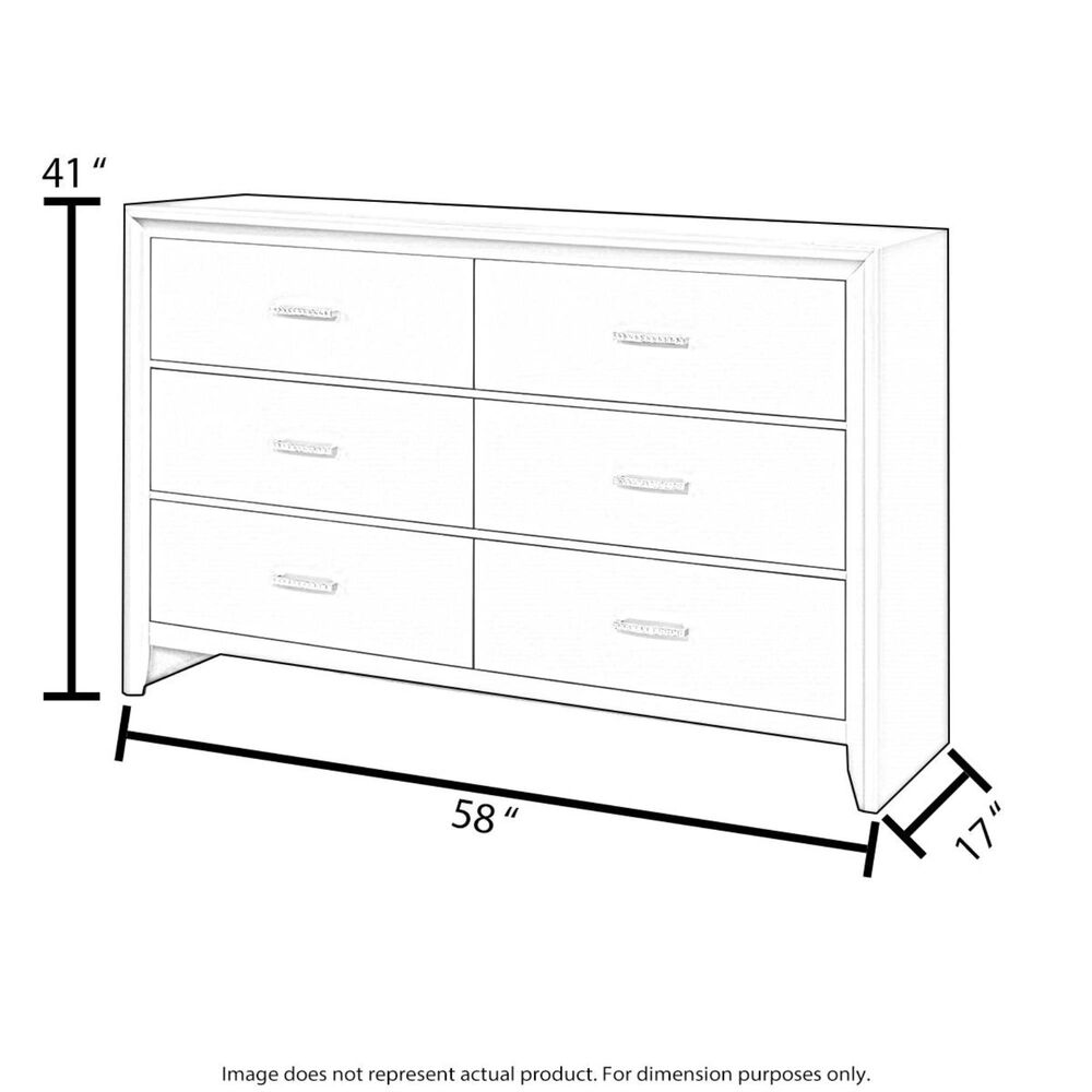 Riva Ridge Modern Loft 9 Drawer Chesser in Brownstone, , large