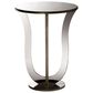 Baxton Studio Kylie Accent Side Table in Silver, , large