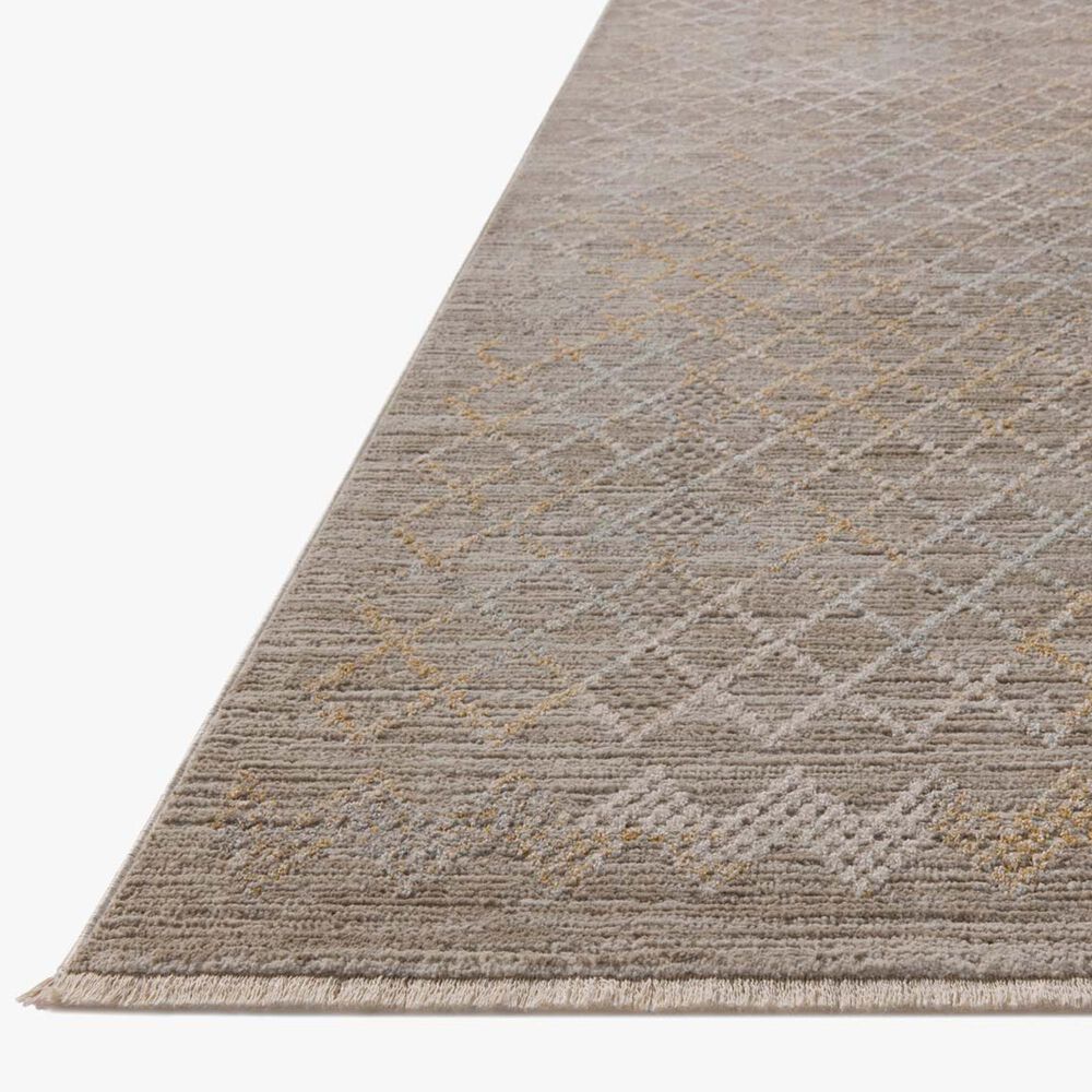 Amber Lewis x Loloi Cali 6&#39;7&quot; x 9&#39;2&quot; Taupe and Multicolor Area Rug, , large