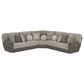 Catnapper Rendezvous 5-Piece Power Reclining Symmetrical Sectional in Slate and Fawn, , large