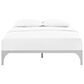 Modway Ollie Full Platform Bed Frame in Silver, , large