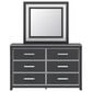 Ashley Zuraleus 4-Piece California King Upholstered Platform Bedroom Set in Matte Black, , large