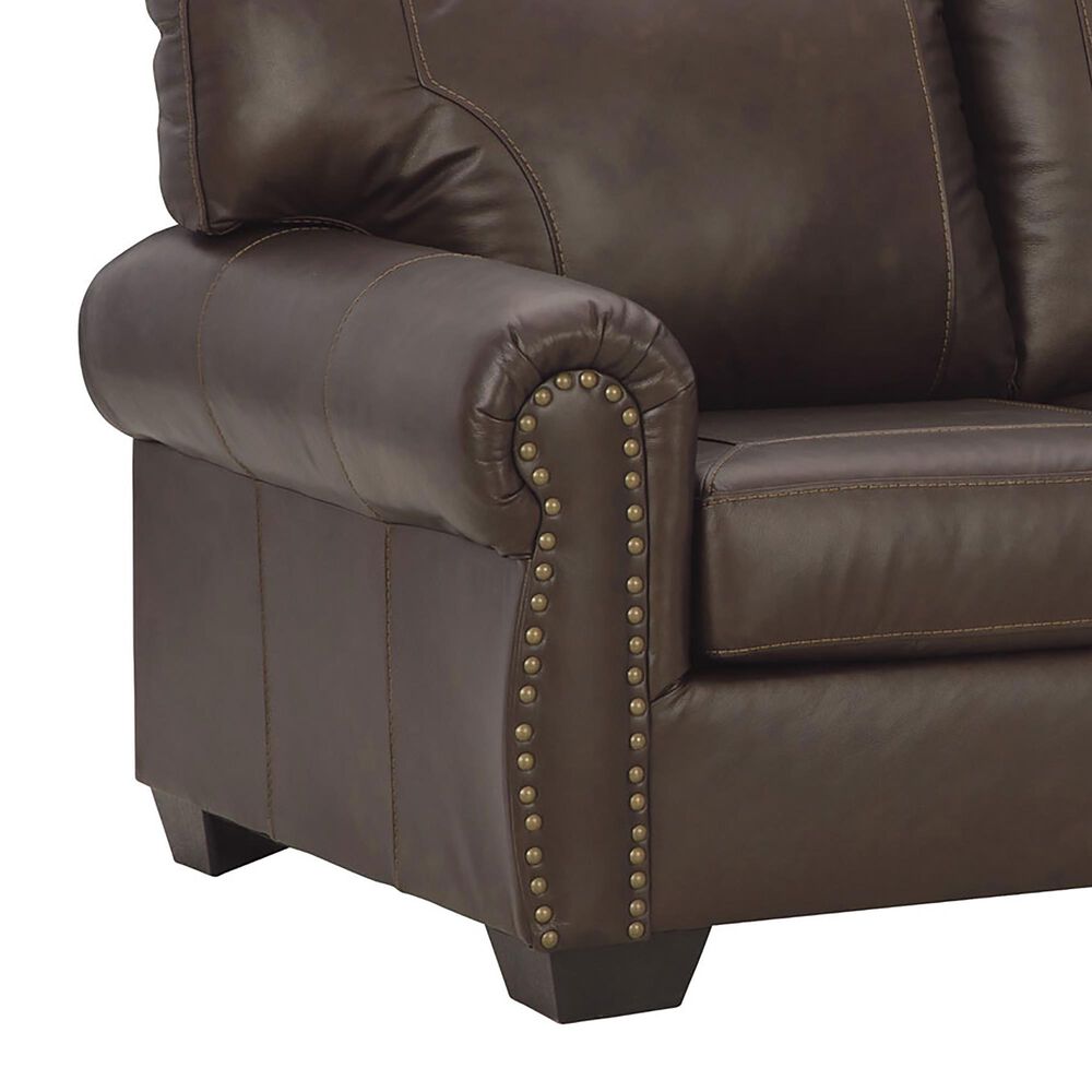 Ashley Colleton Stationary Sofa in Dark Brown, , large