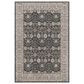 Dalyn Rug Company Hatay HY8 8" x 10" Black Area Rug, , large