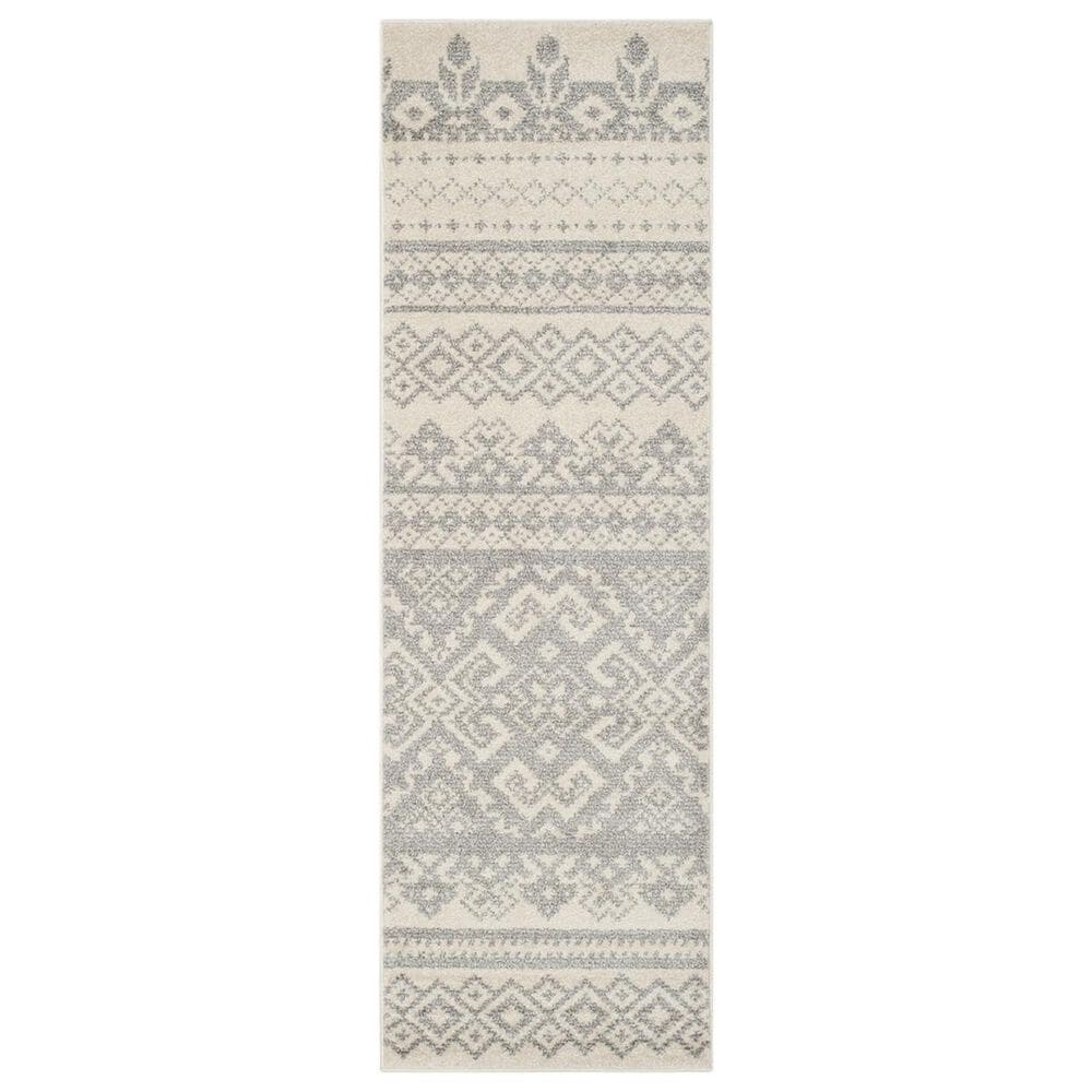 Safavieh Adirondack ADR107B-218 2"6" x 18" Ivory/Silver Runner, , large