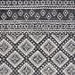 Safavieh Micro-Loop 3" x 5" Black and Gray Area Rug, , large