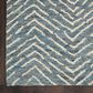 Nourison Colorado 2"3" x 7"6" Indigo and Ivory Runner, , large