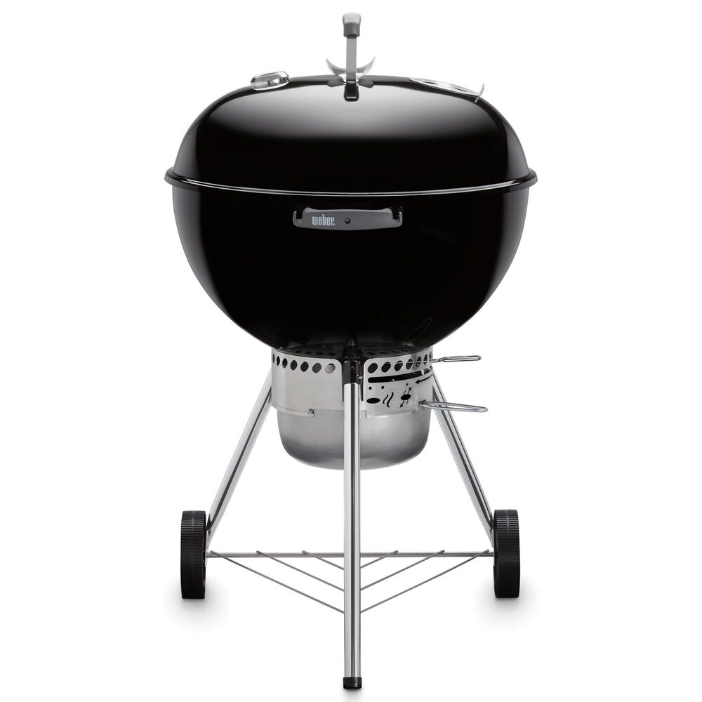 Weber Original Kettle 22&quot; Premium Charcoal Grill in Black, , large