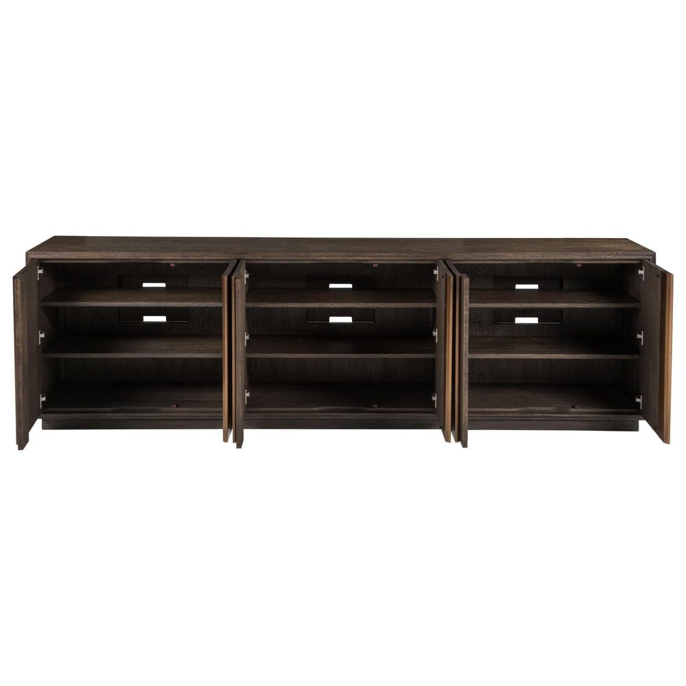 Artistica Home Andare Long Media Console in Brown, , large