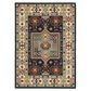 Oriental Weavers Lilihan Medallion 041H6 7"10" x 10"10" Blue Area Rug, , large