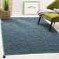 Safavieh Montauk 8" x 10" Blue and Black Area Rug, , large