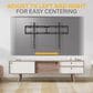 Secura Large Fixed Position Wall Mount for 32" - 90" TVs in Black, , large