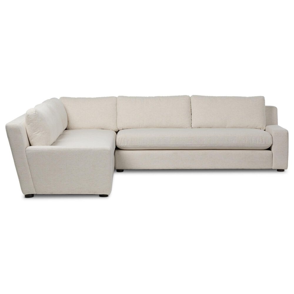 Four Hands Yelena 3PC Sectional-Crypton Nomad Snow, , large