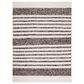 Safavieh Natura NAT329Z 9" x 12" Black and Ivory Area Rug, , large