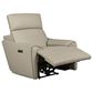 Superb Leather Leather Power Recliner in Myrtle Light Grey, , large