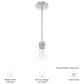 Hunter Hartland 1-Light Mini Pendant in Brushed Nickel, , large