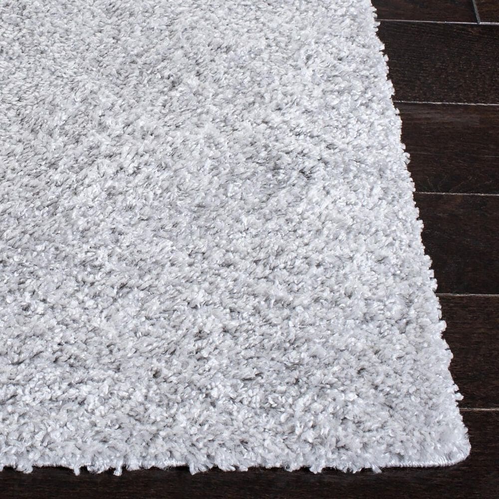 Safavieh August Shag 5&#39;3&quot; x 7&#39;7&quot; Light Grey Area Rug, , large