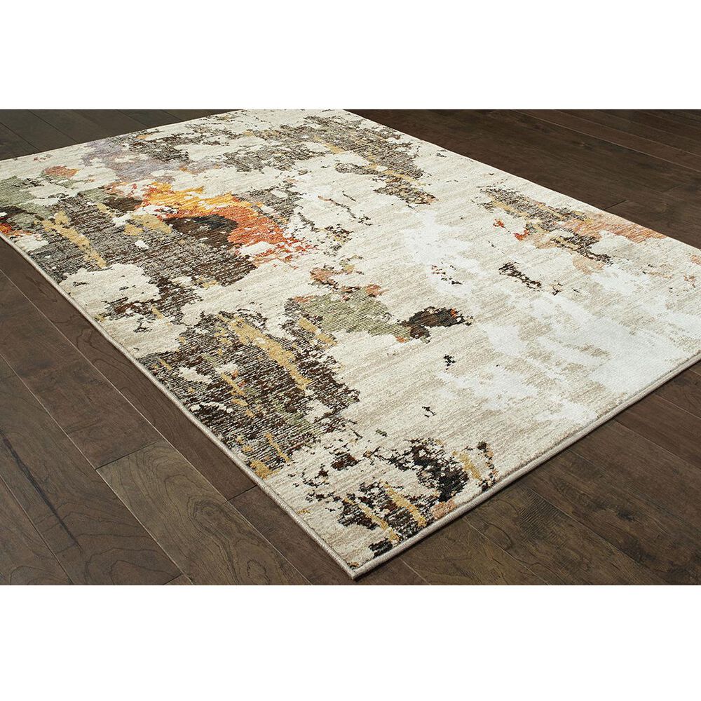Oriental Weavers Evolution 7770J 10&#39;x 13&#39;2&quot; Beige Area Rug, , large