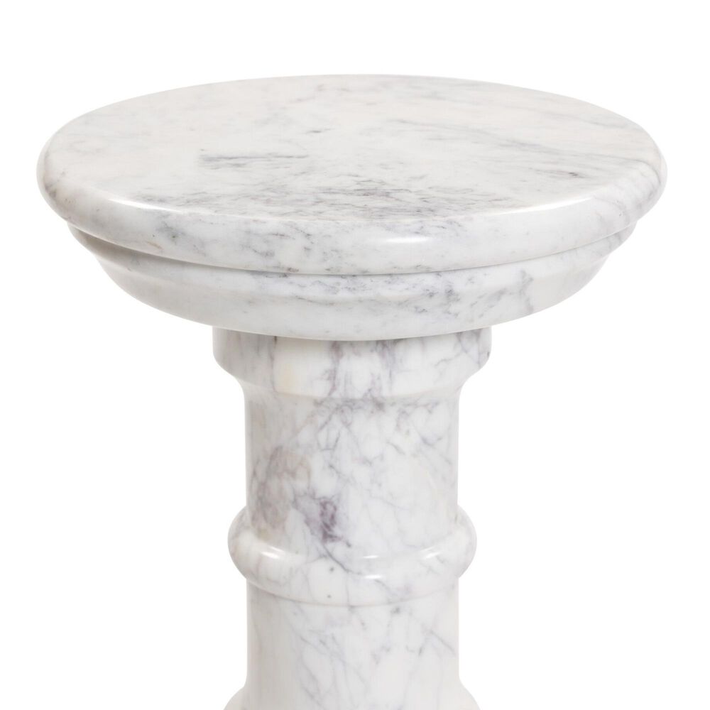 Four Hands Cyprus End Table in White, , large