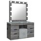 Modern Market Lexi Vanity Set with Stool in Grey, , large