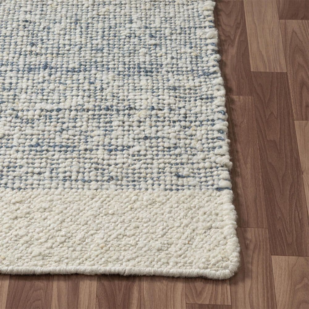 L&amp;R Resources Savanna Blue and Ivory 5&#39;9&quot; x 8&#39;9&quot; Area Rug, , large