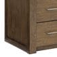 Ashley Marxmore California King Upholstered Storage Bed with Two Nightstands in Brown, , large