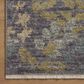 Rifle Paper Co Crafted by Cloth and Company Provence 2"6" x 8" Abbey Slate Runner, , large