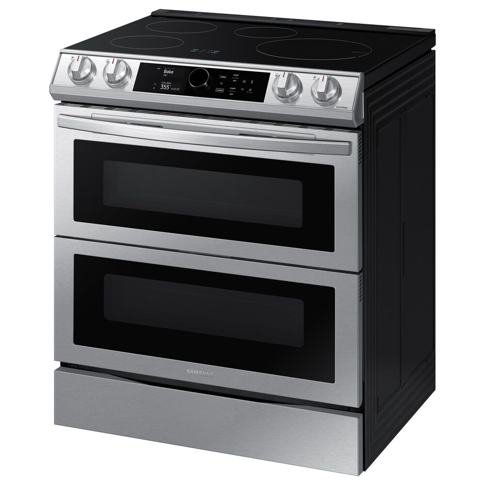 Samsung 6.3 Cu. Ft. Slide-In Dual Door Induction Range with Wi-Fi and Air Fry in Stainless Steel, , large