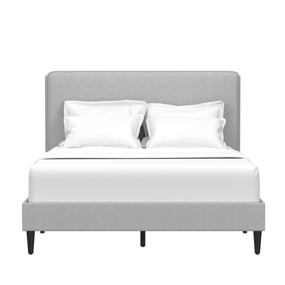 The Monday Company Full Upholstered Bed in Gray, , large